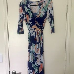 Floral maxi dress